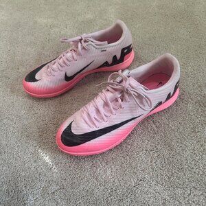 Nike Mercurial Zoom Vapor 15 Academy Indoor "Pink Foam/Black" Men's Soccer Shoe